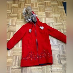 Girls Kelsey Trail wool coat size 12